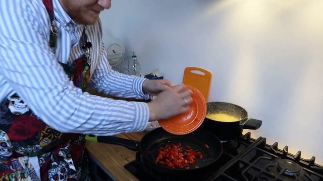 Паста за 5 минут! Макароны с курицей в сливочном соусе. Простой рецепт пасты смотреть онлайн