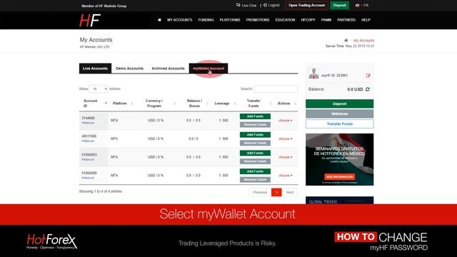 How to Change myHF Password смотреть онлайн