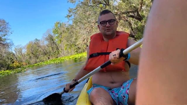 Катаемся на каяках в парке King’s Landing. США, Флорида. Автопутешествие по Америке смотреть онлайн