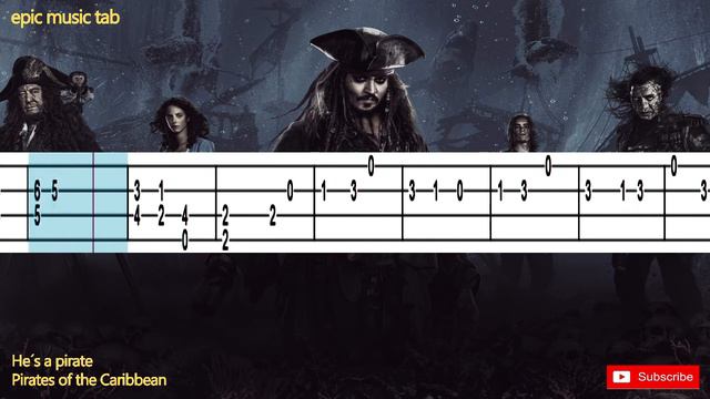 Pirates of the Caribbean - He's a Pirate Ukulele Tab Tutorial - How to play Jack Sparrow Theme song смотреть онлайн