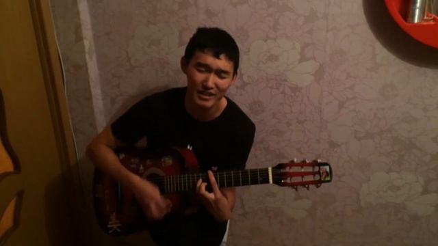 Манур Шалбуров ещё одна на гитаре, заколдовала как весна и закружила... Cover смотреть онлайн