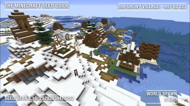 Must Play Snowy Tundra Seed - Java 1.16 - The Minecraft Seed Guide смотреть онлайн