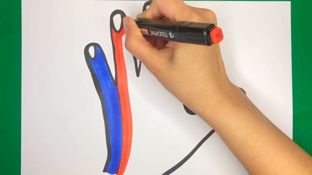 Dessin facile à la main étape par étape - comment dessiner une main смотреть онлайн