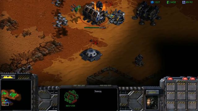 StarCraft BroodWar Remastered Серия 13 Атака на Корхал -2 смотреть онлайн