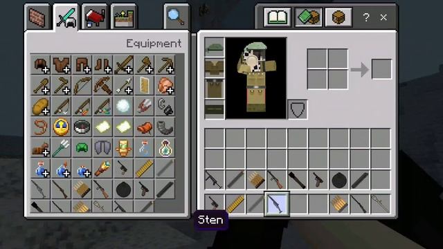 Кайфовый 3D мод на Оружие Времен Второй мировой войны! Майнкрафт Пе/Bedrok