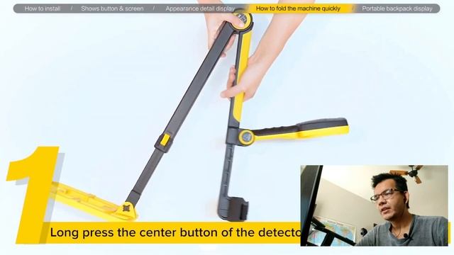 Detector De Metais TX-630: O MAIS PORTÁTIL