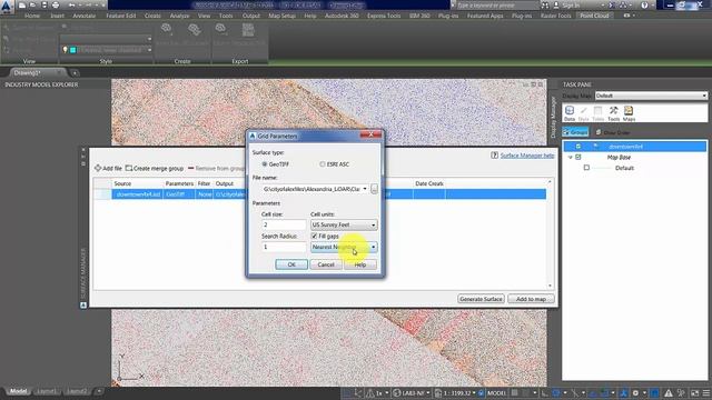 Using AutoCAD Map 3D to create Point Cloud data- Part 2 смотреть онлайн