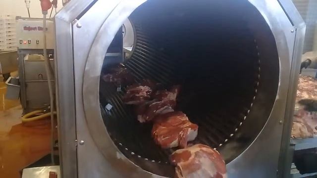 Массажер мяса проходного типа смотреть онлайн