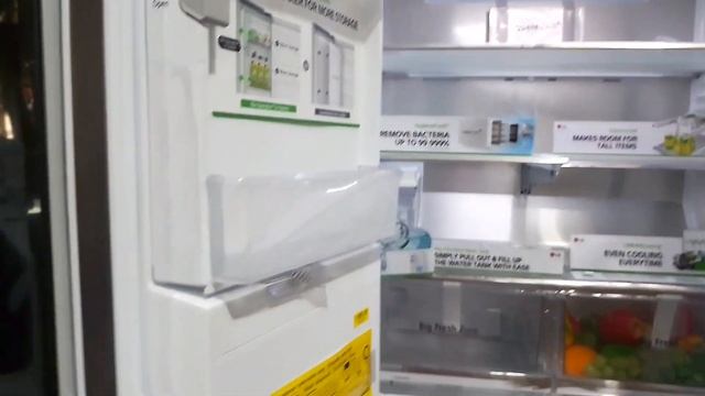 NEW LG INSTAVIEW FRENCH DOOR IN DOOR FRIDGE GC-X22FTQLL..2022 DEMO