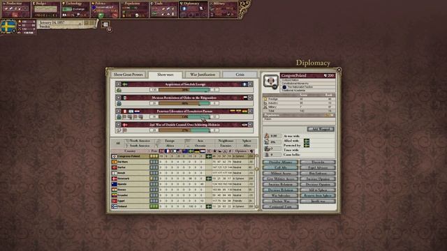 Let's play Victoria 2 HoD - Sweden (Pop Demand Mod) - part 26 смотреть онлайн