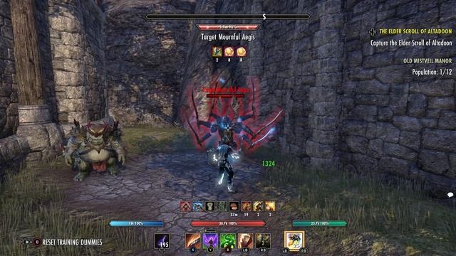 Stamina Warden Sword N Board Brawler PvP Build - ESO смотреть онлайн
