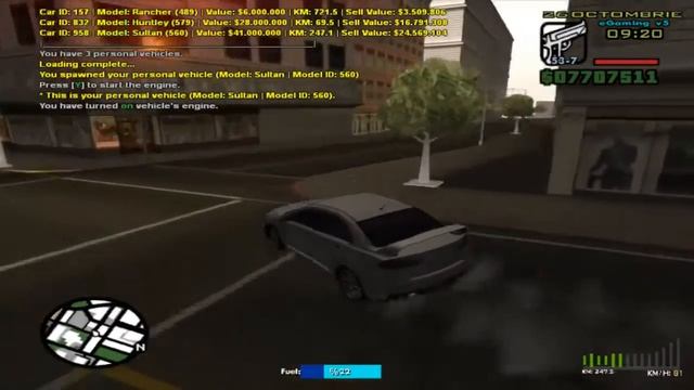 [Mod SA:MP Sultan] Mitsubishi lancer evo drift (It's My birthday) смотреть онлайн