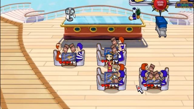 Diner Dash: Flo on the Go - Gameplay Part 2 (Level 4 to 5) смотреть онлайн