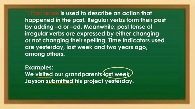ENGLISH 3 Quarter 2 Week 2 Simple Tenses of Verbs смотреть онлайн
