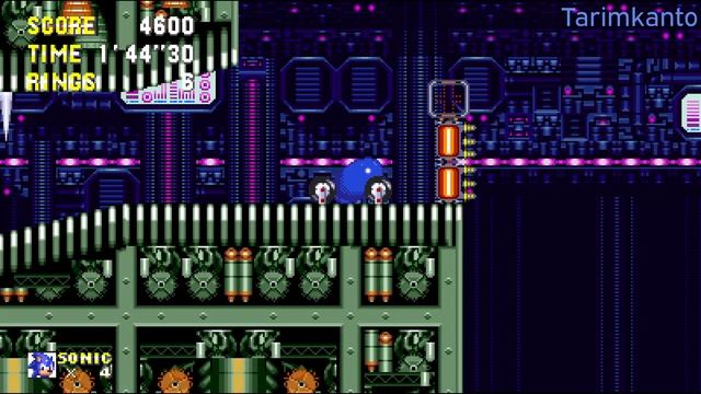 Sonic CD and Sonic 3 have switched roles! (Metallic Madness) {Sonic 3 A.I.R. modifications gameplay смотреть онлайн