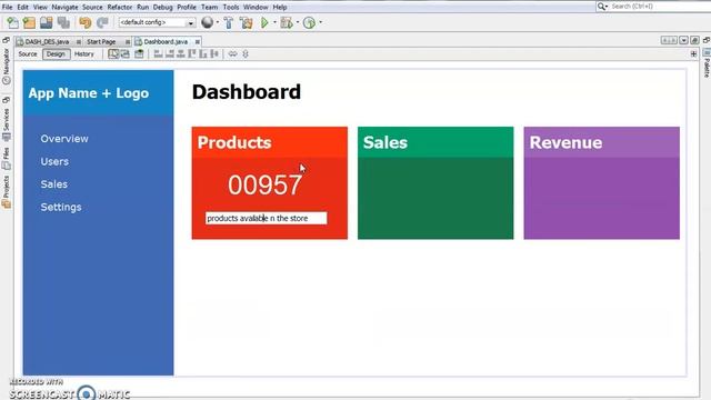 JAVA - How To Design Dashboard Form In Java Netbeans смотреть онлайн
