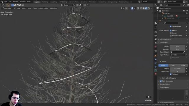 Christmas Tree ? Part 2 (Blender Tutorial) смотреть онлайн