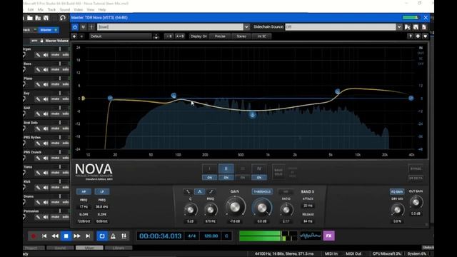 TDR NOVA - Free Dynamic EQ - Full Tutorial смотреть онлайн
