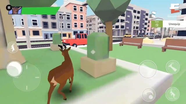 СИМУЛЯТОР ОЛЕНЯ НА АНДРОИД ОБЗОР DEER SIMULATOR ANDROID GAMEPLAY DEEER SIMULATOR 2 смотреть онлайн