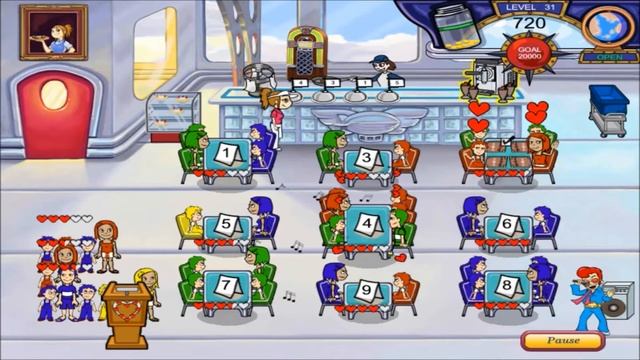 Diner Dash 3: Flo on the Go Playthrough - Secret Levels part 19 смотреть онлайн
