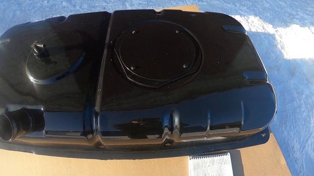 Бак для ГАЗ 2217, 2752 на 70 литров (инжектор) 250*400*900 центральная горловина