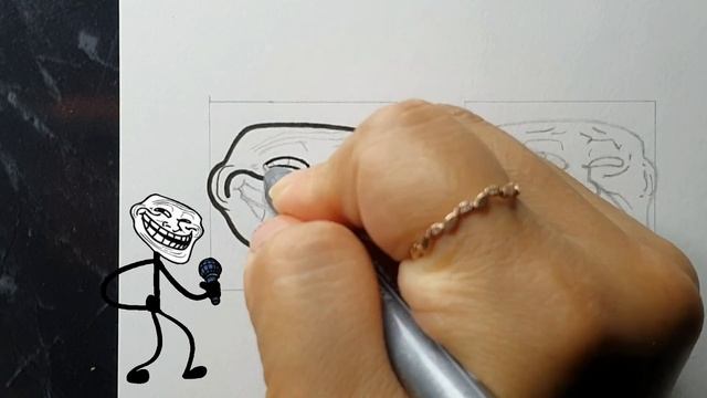 ? Drawing FNF icon - Trollface & Mr. Trololo смотреть онлайн