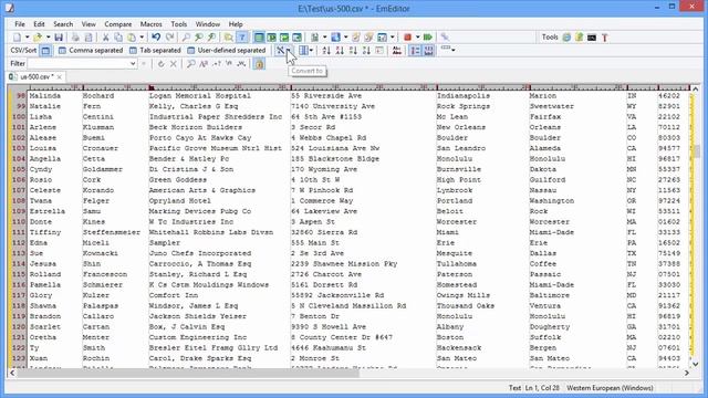 EmEditor v14.6 new features: Enhanced CSV features, Filter Bar, Sort by Multiple Columns смотреть онлайн