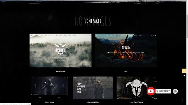 Reinar - A Nordic Inspired Music and Creative WordPress Theme смотреть онлайн