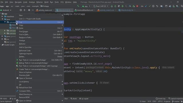 Sending data between Android Activities - Android development for beginners part 2 смотреть онлайн