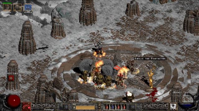 GOLEM NECROMANCER DIABLO 2 PROJECT VS ALL HELL ACT BOSS смотреть онлайн