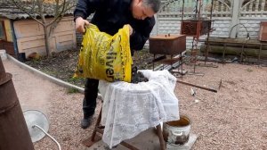 Центрифуга для витопки мерви и воска из стиральной машинки ч1