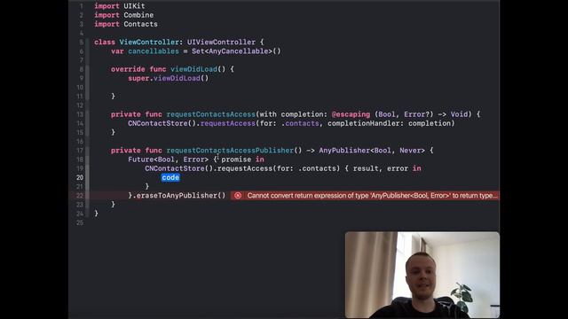 "Future" publisher in Combine смотреть онлайн