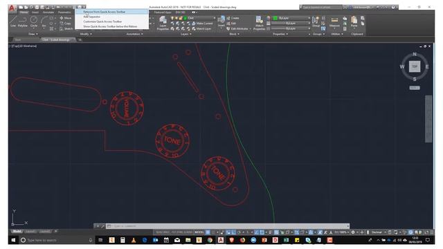 Getting to Know AutoCAD - Quick Access toolbar смотреть онлайн