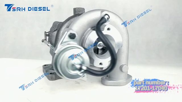 Турбина Toyota 1HD-FTE HDJ101, 17201-17040, CT-26B
