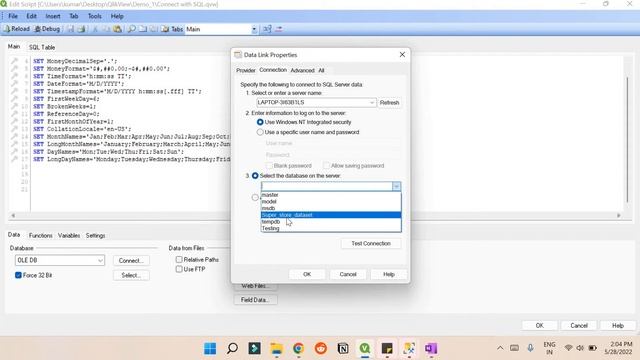 Connect QlikView with SQL Server || QlikView?|| Part 23 #Qlikview #Loading #Resident #Inline смотреть онлайн