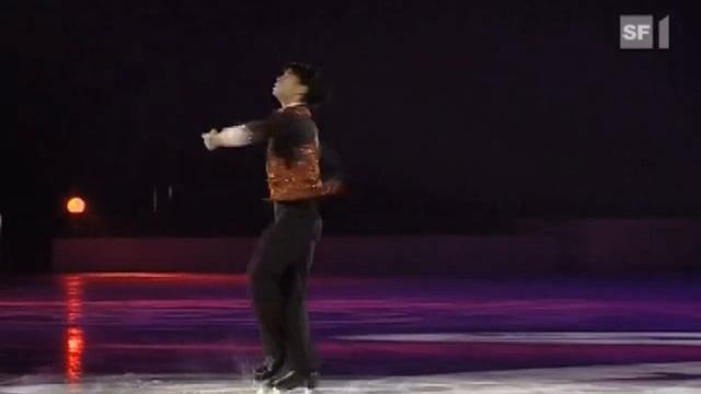 Stephane Lambiel at Art on Ice 2009 смотреть онлайн
