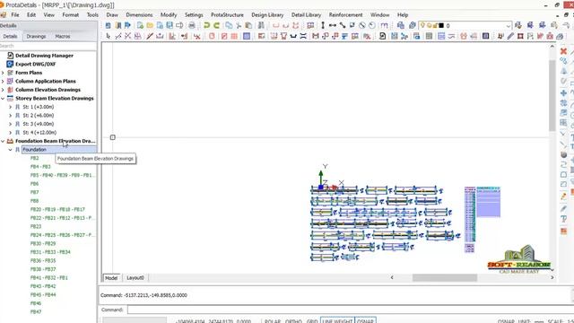 How to Produce Reinforce Concrete Drawings Using Start by Creating Drawings Option in Prota Details смотреть онлайн