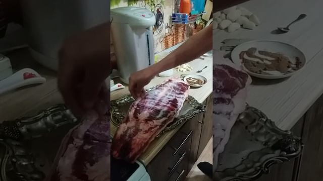 Приготовления рулета из брюшины свинины смотреть онлайн