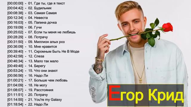Егор Крид Слушать песни онлайн Egor Kreed New Album 2018 смотреть онлайн