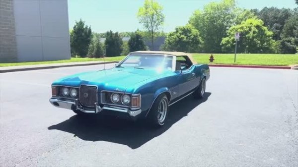 1972 Mercury Cougar XR7 Convertible Classic Cars