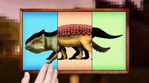 Multiple dinosaurs roulette Video | dinosaurs video |  Dinosaur movie | 공룡퍼즐맞추기 | Dinosaurs move