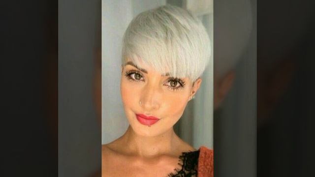 Sliver Short Pixie Haircut Style for Women 2023 / women undercut pixie haircut Style Top Trending смотреть онлайн