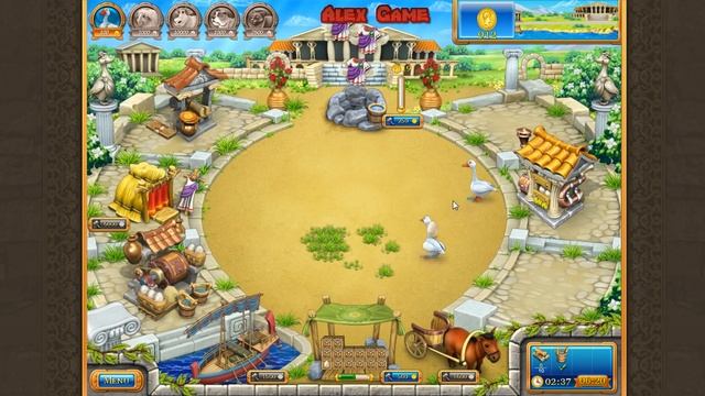 Farm Frenzy Ancient Rome Chapter 5-4 only GOLD Веселая ферма Древний Рим Глава 5-4 Золото смотреть онлайн