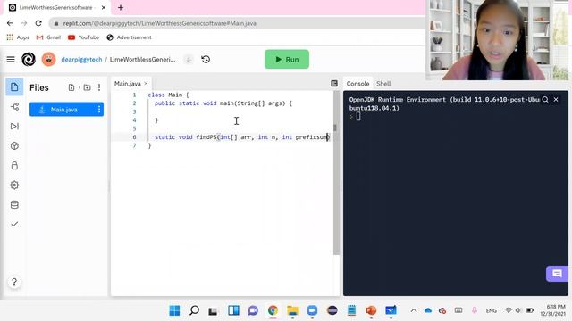 DearPiggy Basic Algorithms in Java - Prefix Sums Written Code смотреть онлайн