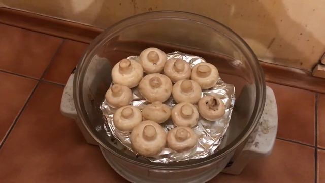 Готовим шампиньоны-быстро,вкусно! We Cook Champignons-quickly, Delicious!