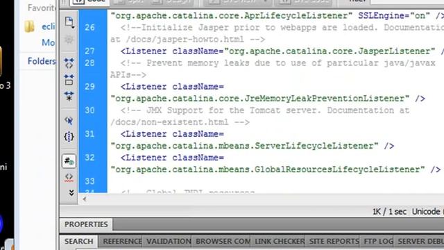 Spring Flex 05 - Installing Tomcat Part 2 смотреть онлайн