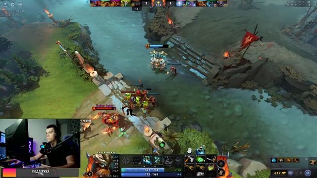 СТРИМ DOTA 2 ИДЕМ К ANCIENT (ЩАС LEGEND 5) ОСТАЛОСЬ НЕ МНОГО. ВСЕХ ПРИВЕТСТВУЮ смотреть онлайн