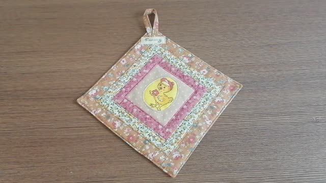 Пасхальная кухонная прихватка. смотреть онлайн