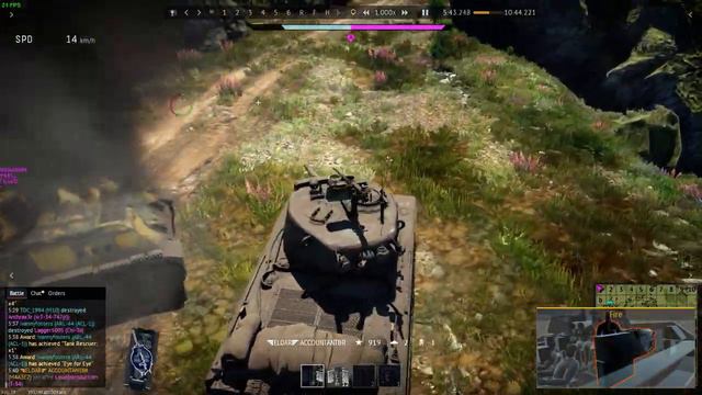 War Thunder - Arcade Battles - Cobra King 9 Kills. смотреть онлайн