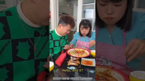 Funny Husband and Wife Eating Show: Epic Food Battle! ??#Couple eating#Couple playing prank